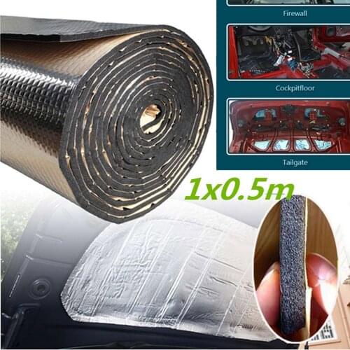 Car Noise Insulation Sound insulator Mat Firewall Sound Deadener Heat Shield Insulation Audio Noise Insulator Deadening Pad 7mm