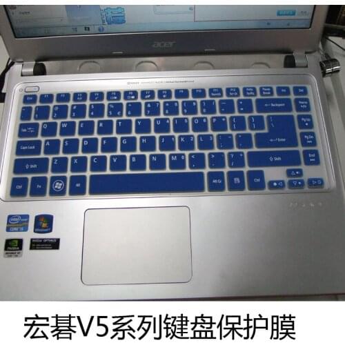 Laptop keyboard cover Protector for Acer Aspire V3-471G V5-471G E5-471G E14 4755G V5-431 M5-481G E1-470 Timeline 4830T 3830T