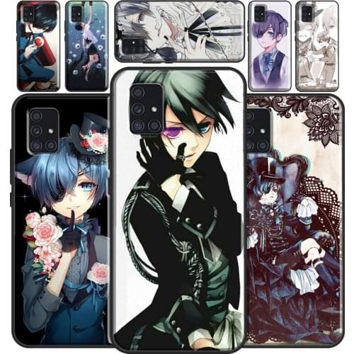 Kuroshitsuji Ciel Phantomhive Case For Samsung A72 A52 A42 A32 A12 A02 A20 A30 S A40 A50 A70 A21S A20e A11 A31 A51 A71