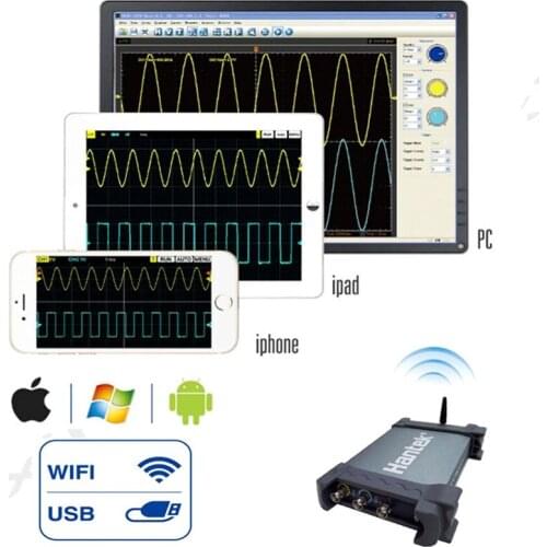 Hantekidso1070a USB IOS / iPad / Android / portable digital oscilloscope with WiFi