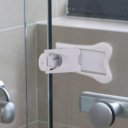 Child Safety Cabinet Lock Baby Proof Security Protector Drawer Door Cabinet Locking Plastic Protection Kids Lock Baby Care