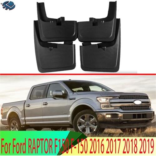 For Ford RAPTOR F150 F-150 2016 2017 2018 2019 Car Accessories Mud Flaps Splash Guard Mudguards Fender 4PCS/Set