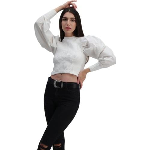 Iandb Blouses With Sleeves
