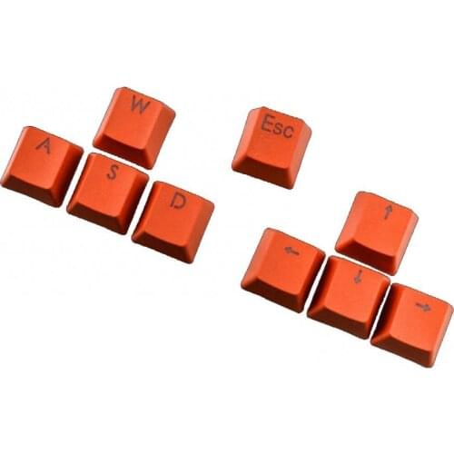 9Pcs Backlight Solid Color PBT Keycaps Replacement Mechanical Keyboard Accessory 2021