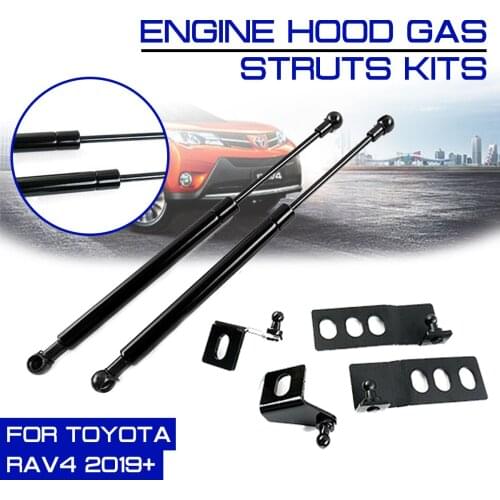 Hood Cover Hydraulic Rod Refit Bonnet Hood Gas Shock Lift Strut Bars Support Rod For Toyota RAV4 2019