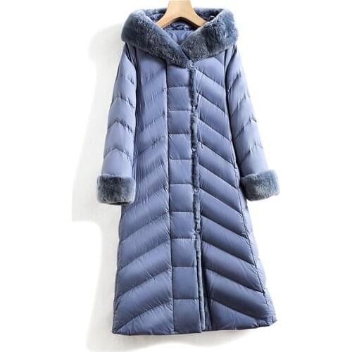 L-hikari Women's Down Jackets With Fur