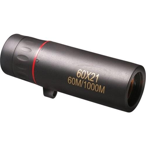 60x21 Monocular Mini Telescope Long Range Binoculars Low Light Night Vision Binoculars Waterproof For Outdoor Hunting Camping