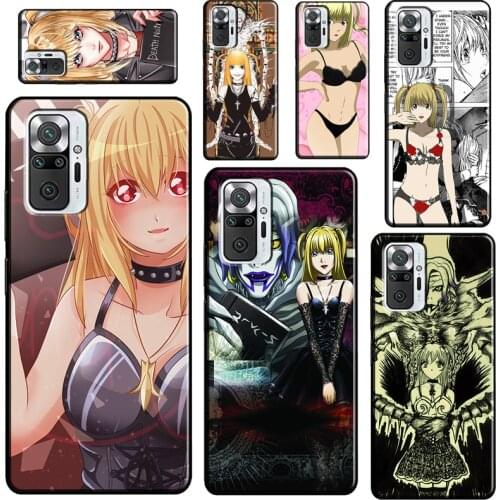 Rem Misa Death Note anime Soft Case For Xiaomi Redmi Note 10 8 9 Pro 8T 9S Phone Cover For Redmi 9 9A 9C 9T 8A K40