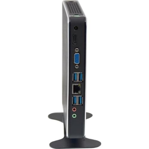 Newest cheapest with Fan mini pc Intel Dual Core 7th gen 7500U Intel HD Graphics 520 HDMI VGA 4*USB3.0 windows 10 8G RAM 256G