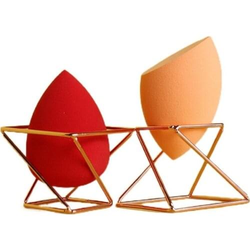Make up Organizer Makeup Sponge Powder Puff Rack Egg Powder Puff Bracket Box Dryer Home Organizer Beauty Shelf Holder Tools