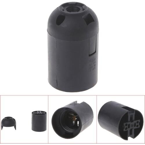 E27 Edison Lamp Bulb Holder Socket White/Black Pendant Ceiling Light Vintage