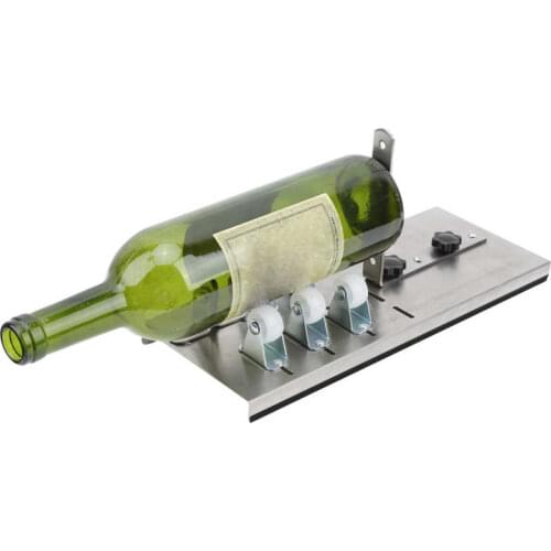 Professional Bottle Cutting Machine Round Beer Bottles Glass DIY Industrial Hand Tools with Accessories Kit