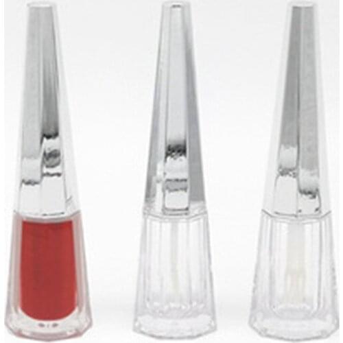 7ml Empty Lip Gloss Tubes Taper Shape Empty Cosmetic Containers Lipstick Jars Balm Tube Cap ContainerTravel Makeup Tools