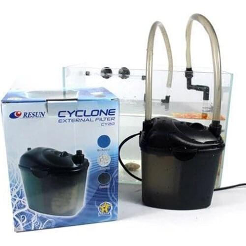 Resun CY-20 150L/H Mini Super Silent Aquarium Fish Fresh Water Marine Reef Coral Tank Filter Canister aquarium filter