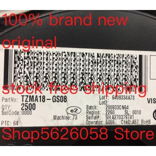 TZMA18-GS08 LL34 100% new original freeshipping STOCK 50PCS-3000PCS/LOT