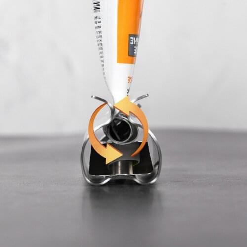 Stainless steel Toothpaste Squeezer Press Manual Squeezed Toothpaste Clip-on Facial Cleanser Squeezer for bathroom Oral Supply