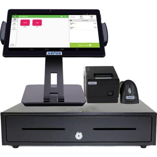 10 inch Android Tabel PC Sets With free Android Pos System for Restaurant HS-ST01D