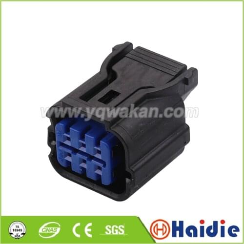 Free shipping 2sets 6pin automotive wiring cable plug plastic car waterproof plug connector HP285-06021