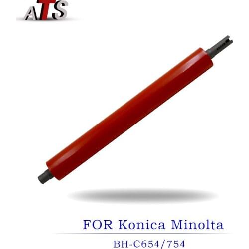 2PCS Pressure roller photocopier Lower Fuser Roller For Konica Minolta Bizhub C654 C754 Copier Parts Photocopy Machine fitting