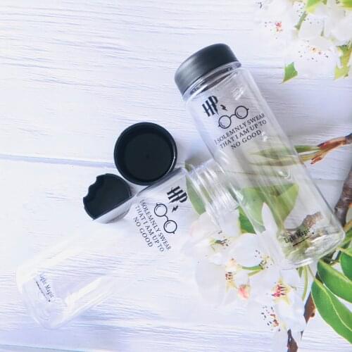 2022 New 500ml Summer Simple Water Bottle Environmentally Travel Sport Healthy Lemon Juice Friendly Water Bottle