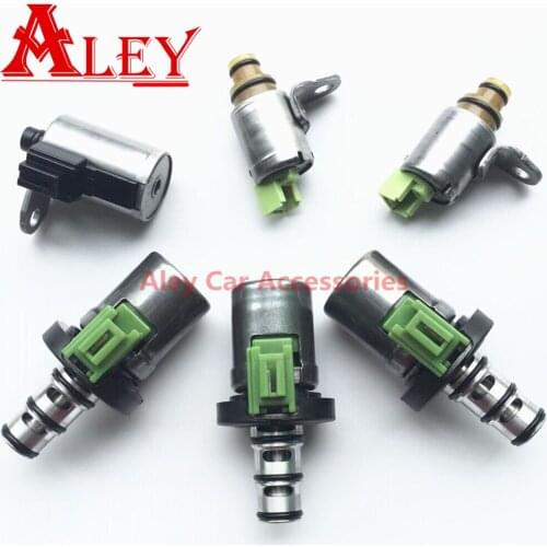 4F27E Transmission Solenoid Kit Set OEM Used Tested 6PCS