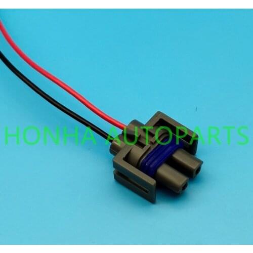 5/10/20/50/100pcs 2 pin ISANCE Air Conditioning Compressor Clutch Plug Connector Pigtail 12101937 88862230 PT209 1P1239