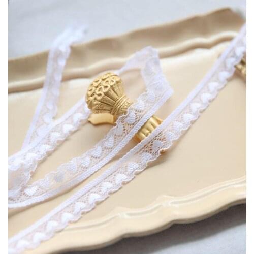 5 Meters White Elastic Lace Ribbon Underwear Lace Trim Embroidered For Sewing Decoration African Lace Fabric Bra Accessories