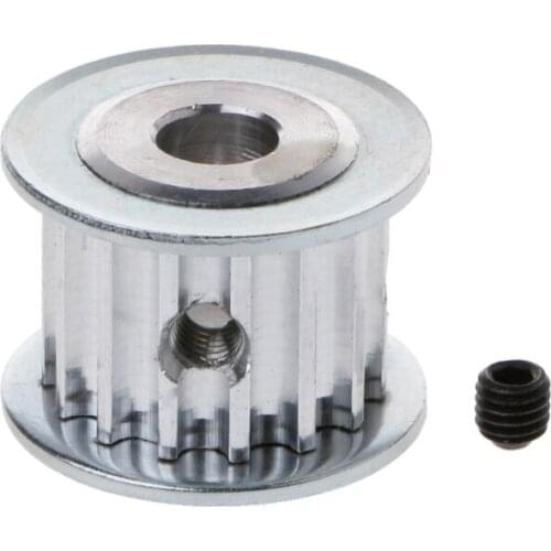 HTD5M 5M Aluminum Timing Belt Drive Pulley 15 Teeth 8mm Hole 16mm Width