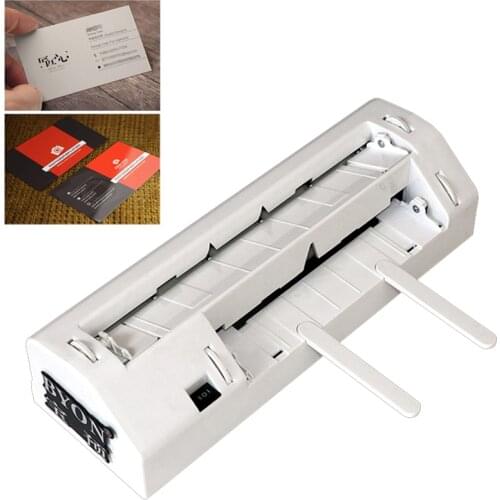 220V Heavy Fine-tuning Electric Functional Business Card Card Cutting Machine Fully Automatic Low Noise Office Paper Cutter