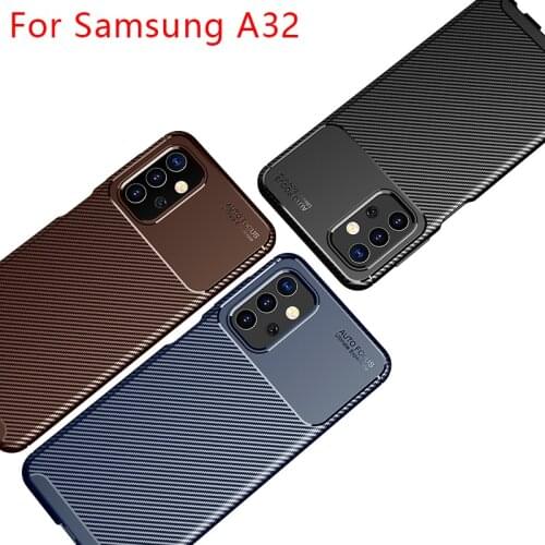 Case for samsung a32 4g 5g bumper cover on galaxy a 32 32a 6.4 6.5 galaxya32 protective phone coque back bag silicone matte soft