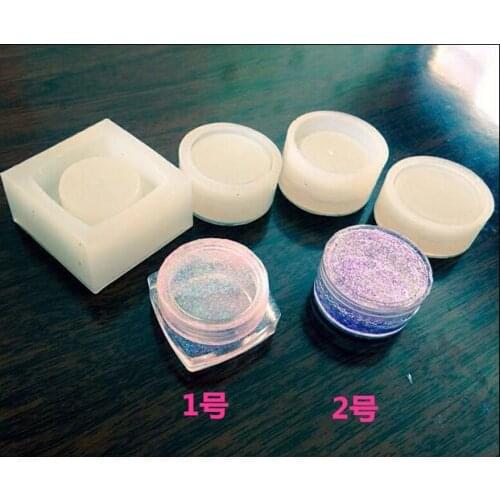 Small storage box DIY Silicone Mold Dried Flower Specimen Make Jewelry Accessories Tools Equipments resin molds for jewelry
