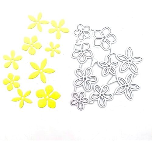Julyarts Nine flowers Metal Die Cut Craft Cutting Dies Card Making for DIY Scrapbooking and Card Making Embossing Craft