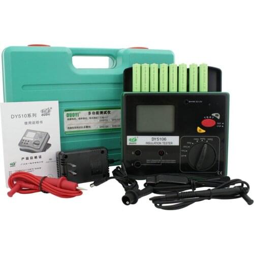 Tester Multi-functional Digital Insulation Resistance Tester Digital Display Ohmmeter Testing Machine DY5106