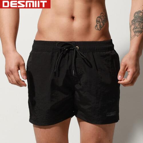 2020 Mens Swimming Shorts For Men Swim Trunks Desmiit Swimwear Swimsuit Beach Bathing Briefs Nylon Board Short Pants zwembroek