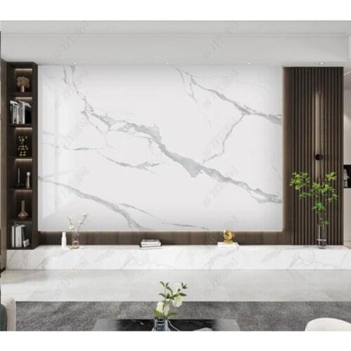 Papel de parede Modern Simple Marble Jazz White Hanging 3d wallpaper,bedroom KTV bar mural wall decor