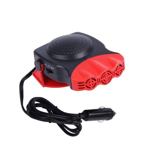 AZGIANT Portable Car Heater 30 Seconds Fast Heating Quickly Defrosts Defogger 12V 150W Auto Ceramic Heater Cooling Fan