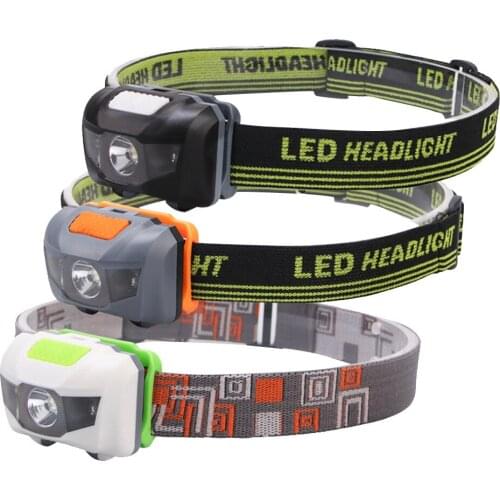 Adjust Headlamp Headlight Head Torch Waterproof Light Fishing Searchlight White Camping Flashlight Head Light Torch Lamp #P2
