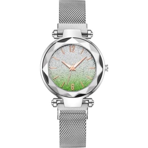 Luxury Ladies Starry Sky Wrist Watch for Women Stylish Magnetic Belt Luminous fluorescence Watches Female Wristwatch Reloj Mujer