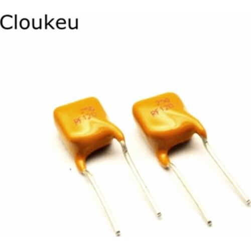 10Pcs TRF250-120 PPTC Resettable fuse 250V 0.12A 120MA RF120