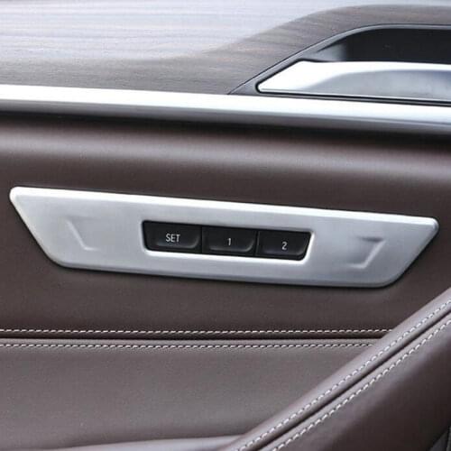 Adjustment panel memory key ABS decorative frame for BMW 5 Series 6 Series GT 525 530li 2018-2020
