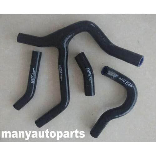 FOR HONDA CRF450R CRF 450 R 2015 2016 silicone radiator hose Y kit BLACK