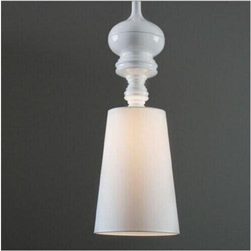 White/ Black/golden/silver Color Modern Pendant Lamp Lighting single head pendant Lighting Living Room Lights