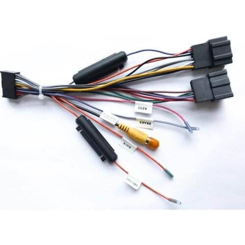 Special Wiring harness cable for Chevrolet Captiva only for ARKRIFHT Car Radio Android Device