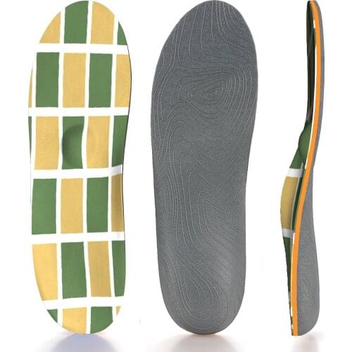 Memory Foam Insoles Plantar Fasciitis Arch Support Insoles for Women Men and Kids, Shock Absorption Sports Shoe Inserts