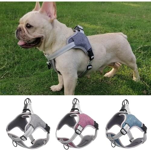 Dog Harness for Medium Large Dog No Pull Reflective Dog Harness Vest Padded Heavy Duty Pet Harness Walking Training Dog Supplies