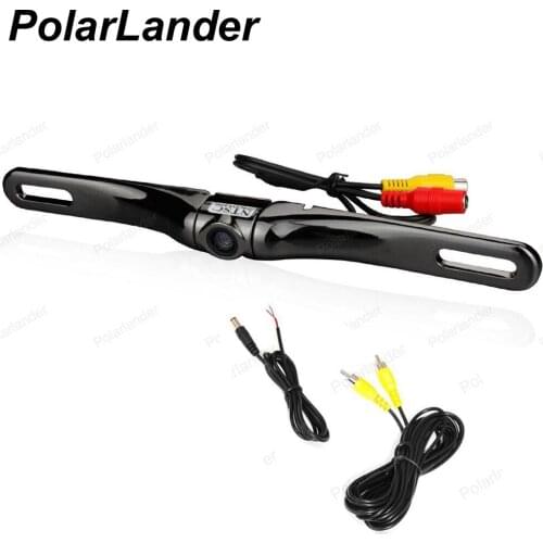 Universal Car Long license plate frame camera Rear View CMOS/CCD 170 Degree Parking Shockproof Waterproof reverse Backup Camera