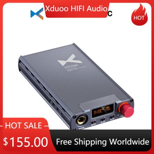 Xduoo XD05 Basic AK4490 DAC HD Digital Audio Bluetooth 5.0 Decoding Headphone Amplifier DSD256 for PC Game Movie 500mW Output