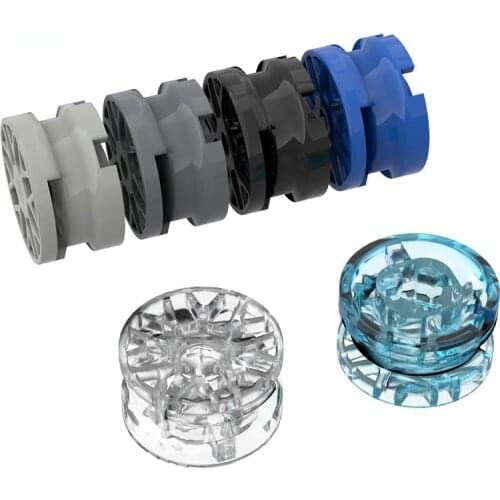 10PCS Replaceable 93595 11 176x6 2 Wheel Hub Parts Building Blocks High-Tech Assemble Replace Bricks Toy For Children Gifts