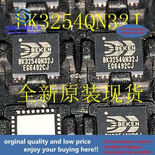5pcs 100% orginal and new BK3254QN32J QFN32 BK3254 BK3254QN32 best qualtiy