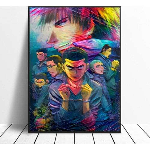 Watercolor Rainbow Nisha l Art Canvas Poster Home Decor Painting No Frame